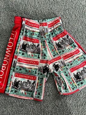 Flow Society Flownopoly Boys Graphic Athletic Shorts